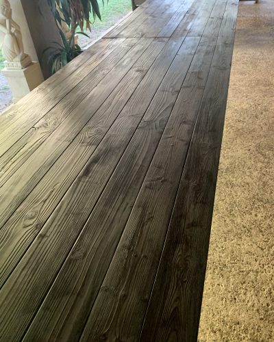 Rustic Table black