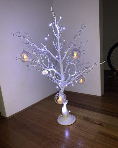 White Tree Table Topper