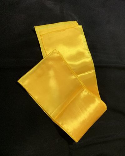 Marigold Satin Chair Sash