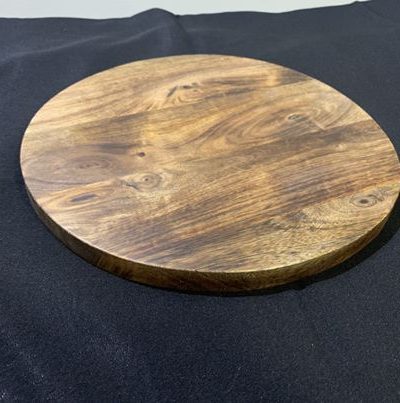 Round Rustic Grazing Board